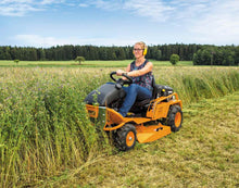 Laden Sie das Bild in den Galerie-Viewer, AS-Motor AS 900 Enduro Aufsitzmäher 90 cm Schnittbreite Briggs &amp; Stratton V-Twin Motor Hydrostat Differentialsperre Hochgrasmäher