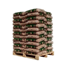 DS Energies Holzpellets ENplus A1 DINplus 975 kg Palette 65x15 kg 6 mm Nadelholz Heizwert >4,9 kWh/kg