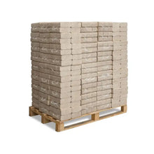 Laden Sie das Bild in den Galerie-Viewer, Heizfuxx RUF Classic White Holzbriketts 960 kg Palette 96x10 kg Weißholz RUF-Form Heizwert ≥4,8 kWh/kg
