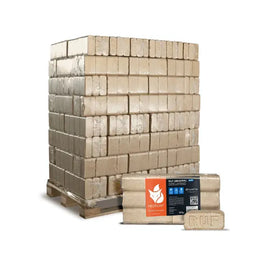 Heizfuxx RUF Original Blue Holzbriketts Hartholz RUF-Form Heizwert ≥4,8 kWh/kg Premium Kaminbriketts