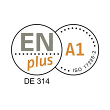 Laden Sie das Bild in den Galerie-Viewer, Pellini Holzpellets ENplus A1 DINplus 990 kg Palette 66x15 kg 6 mm Nadelholz Heizwert ≥4,6 kWh/kg