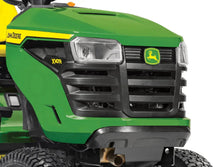 Laden Sie das Bild in den Galerie-Viewer, John Deere X147R Rasentraktor 92 cm Schnittbreite 20 PS V-Twin Motor Hydrostat 300 L Fangkorb Aufsitzmäher