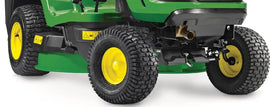 John Deere X147R Rasentraktor 92 cm Schnittbreite 20 PS V-Twin Motor Hydrostat 300 L Fangkorb Aufsitzmäher