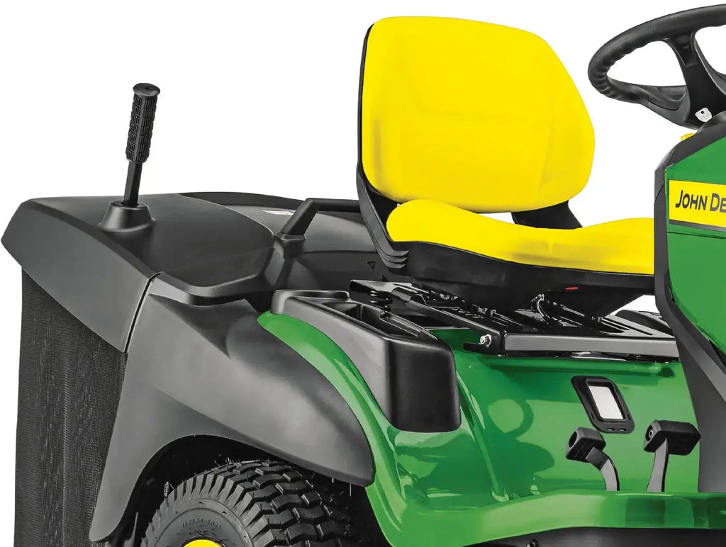 John Deere X167R Rasentraktor 107 cm Schnittbreite 20 PS V-Twin Motor Hydrostat 300 L Fangkorb Aufsitzmäher