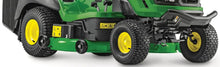 Laden Sie das Bild in den Galerie-Viewer, John Deere X167R Rasentraktor 107 cm Schnittbreite 20 PS V-Twin Motor Hydrostat 300 L Fangkorb Aufsitzmäher