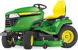 John Deere X584 Rasentraktor 137 cm Accel Deep Mähwerk 22,1 PS Kawasaki V-Twin Motor Hydrostat Allradlenkung Aufsitzmäher